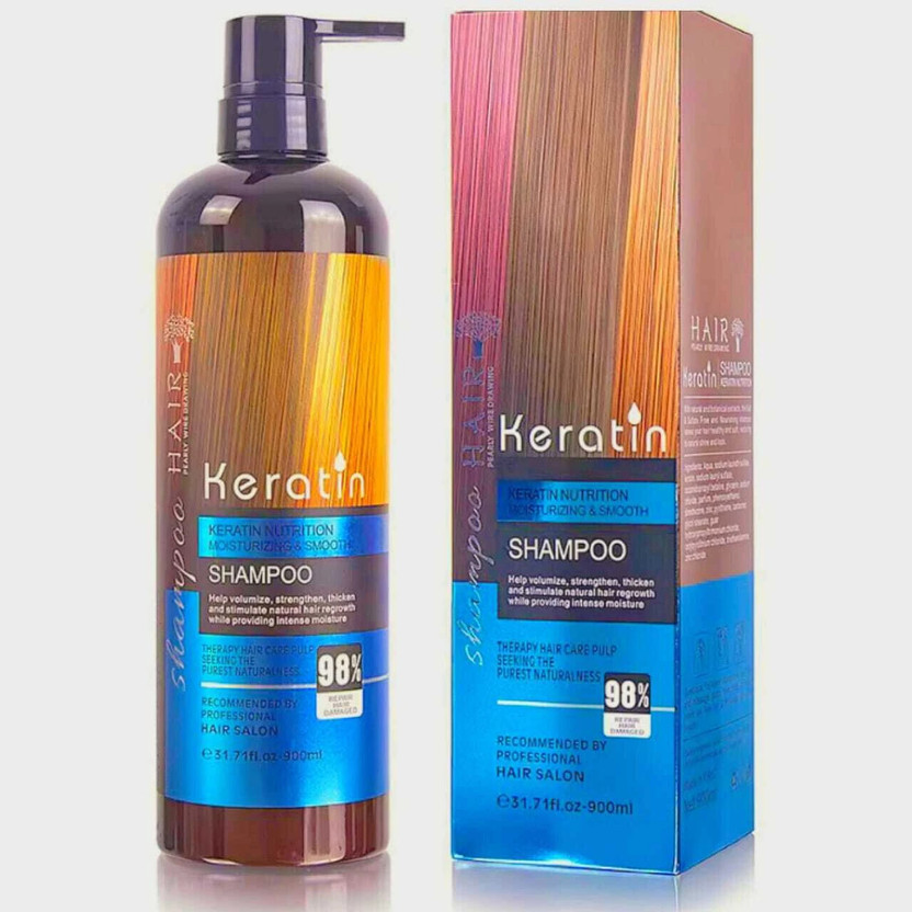 Tmt Keratin Keratin Nutrition Moisturizing & Smooth Shampoo 900ml(900 ml)