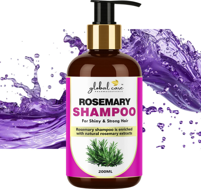 global global care (PACK OF 1) Rosemary Shampoo 200ml | Gentle Scalp Clean(200 ml) - Flipkart Deal