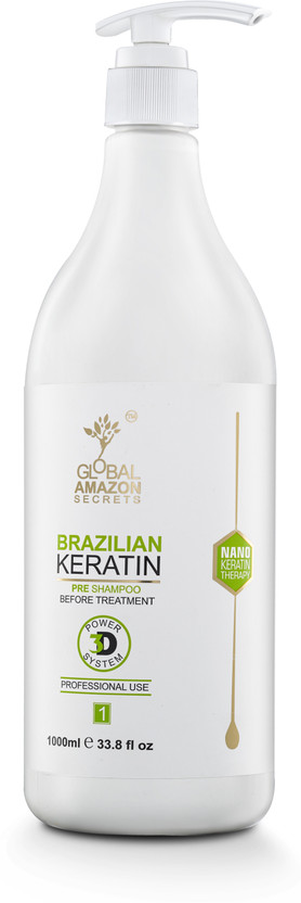 Global Amazon Secrets Pre Treatment Shampoo 1 Ltr(1000 ml)