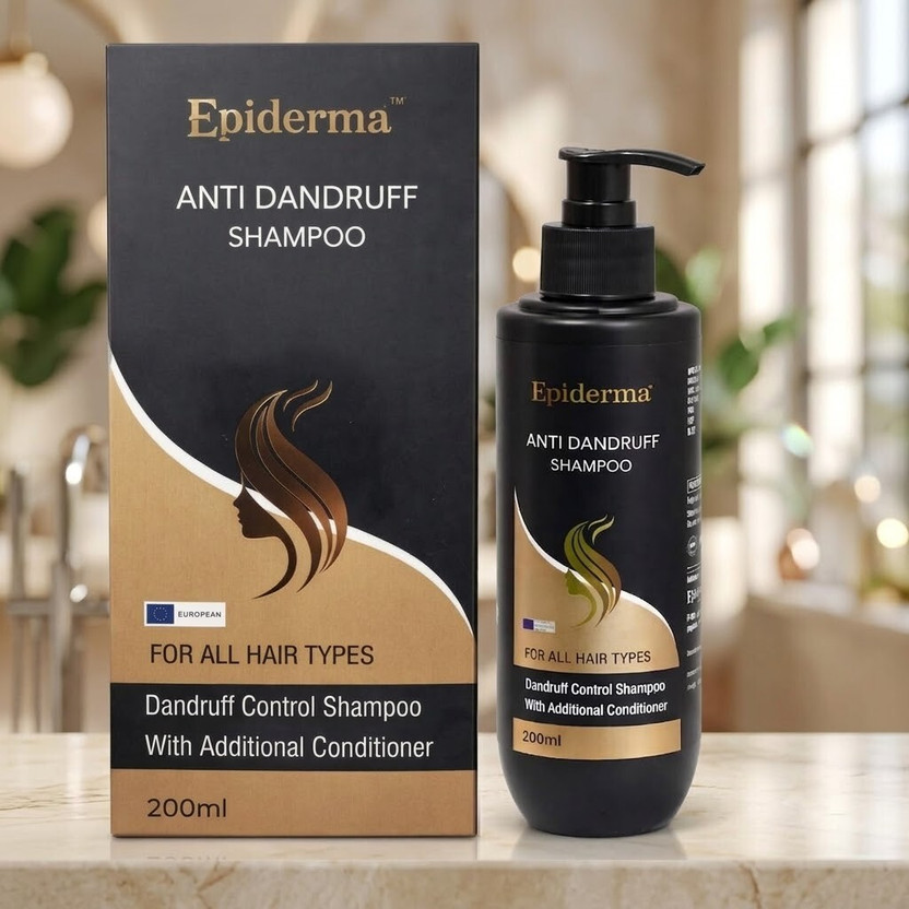 Zohair Zohair EPIDERMA ANTI DANDRUFF Shampoo 200 ML(400 ml) - Flipkart Deal