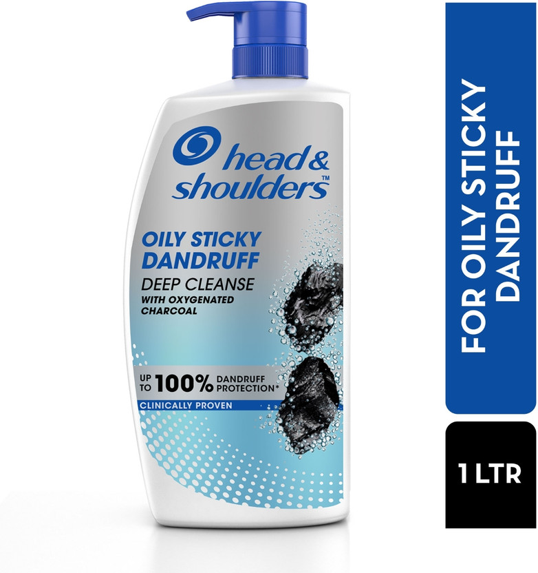 HEAD HEAD & SHOULDERS Deep Cleanse Dandruff Shampoo For Oily Scalp & Dandruff(1 L) - Flipkart Deal