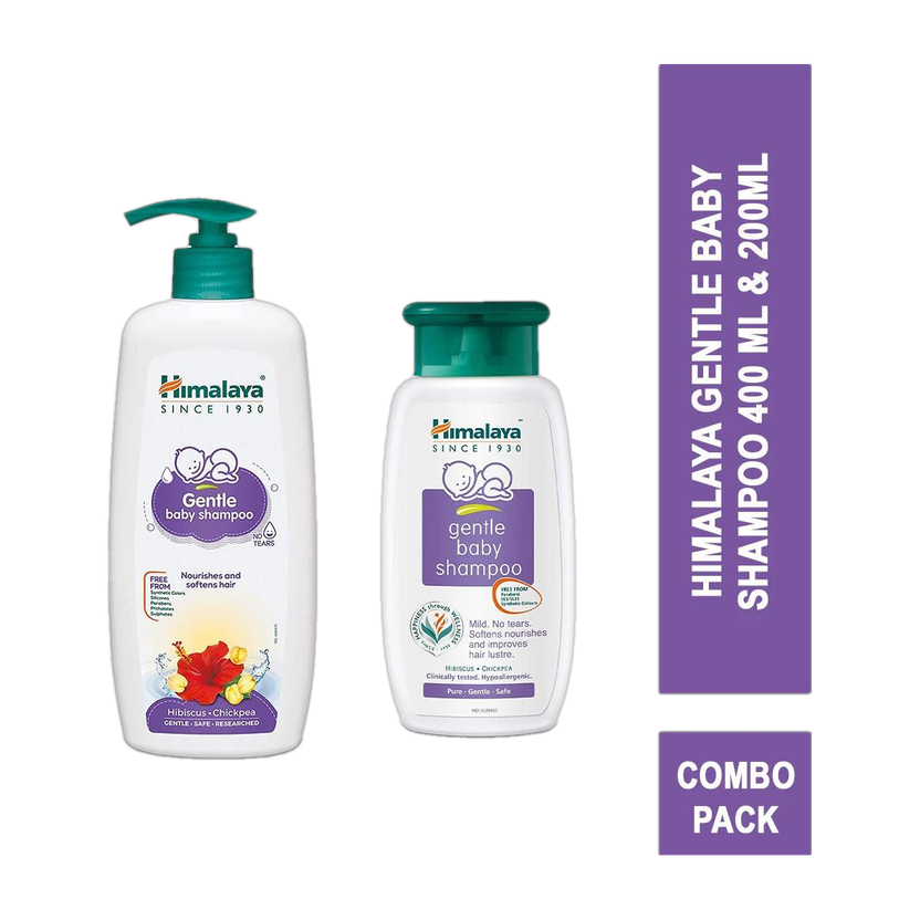 HIMALAYA HIMALAYA Gentle Baby Shampoo 400ml & 200ml(600 ml) - Flipkart Deal