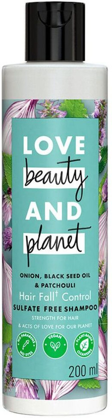 Love Beauty And Planet Onion, BlackSeed & Patchouli Hairfall Control Sulfate Free Shampoo(200 ml)