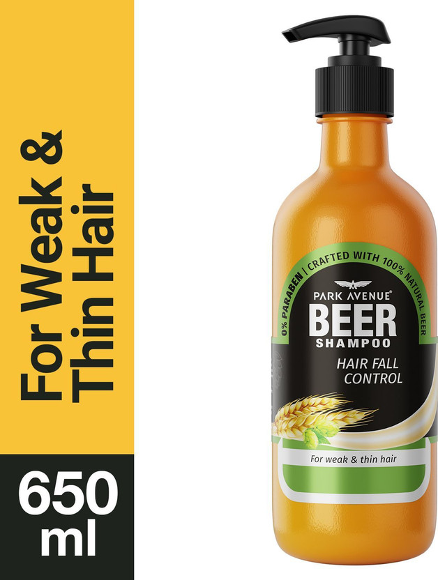 PARK AVENUE Beer shampoo - Anti Hair Fall(650 ml)
