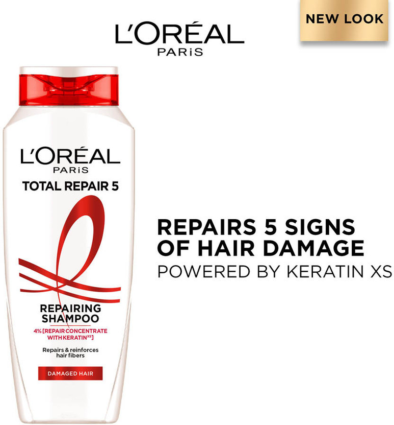 L'Oréal Paris Total Repair 5 Shampoo | For Damaged And Weak Hair(200 ml)