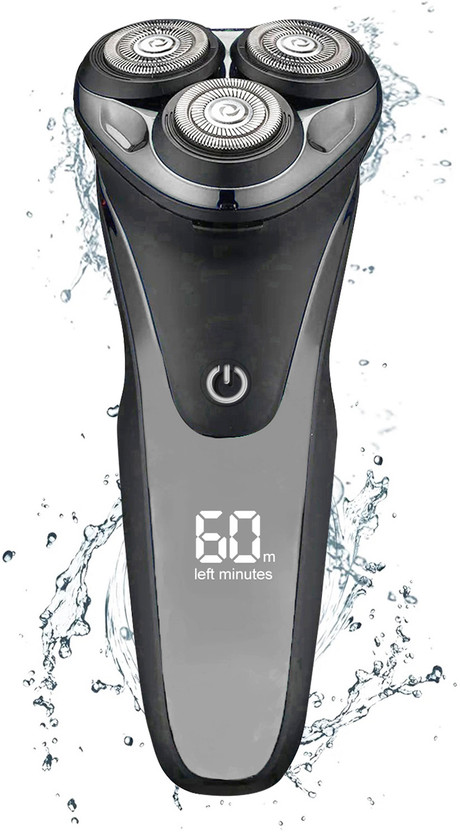 Retail Infinity Digital Display Usb Charging Wet & Dry Rotary  Shaver For Men(Multicolor)
