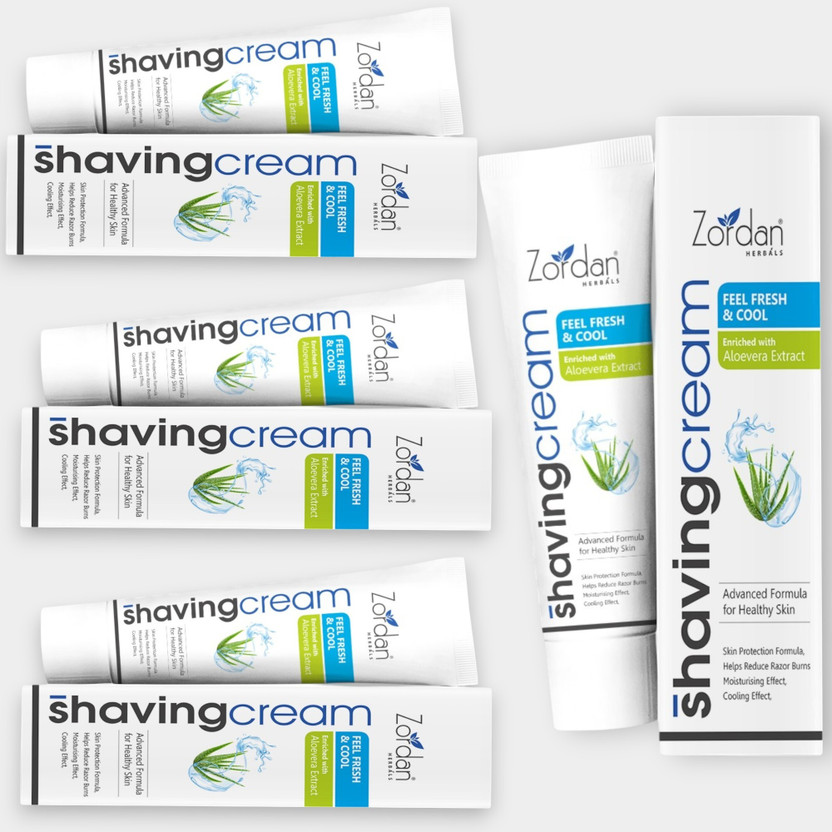 Zordan Zordan Herbals Herbals Shaving Cream _Smooth Shave with Aloe Vera Extract(360 g) - Flipkart Deal