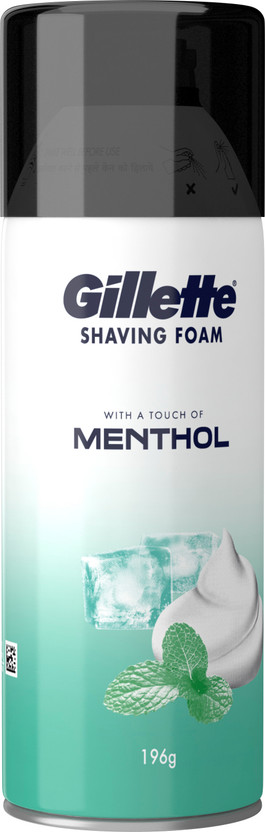 Gillette Shaving Foam - Menthol(196 g)