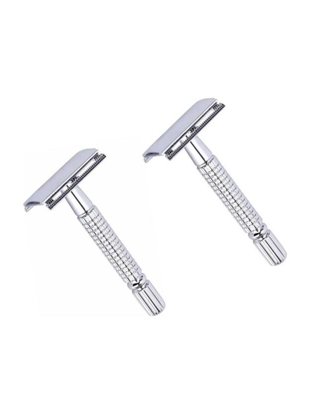 Fascinating Fascinating Double Edge Stainless Steel Shaving Razor, Men(Pack of 2) - Flipkart Deal
