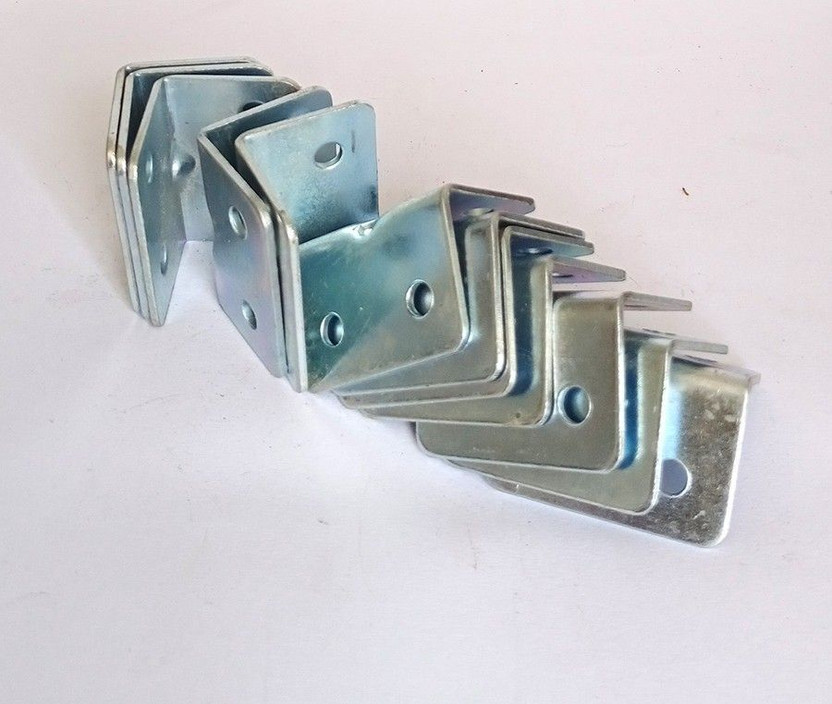 NR Trader L Bracket 1 1/2 " (12 Pcs) 1 1/2 Shelf Bracket(Silver)