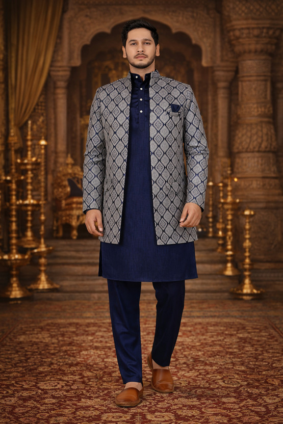 HOC Printed Sherwani