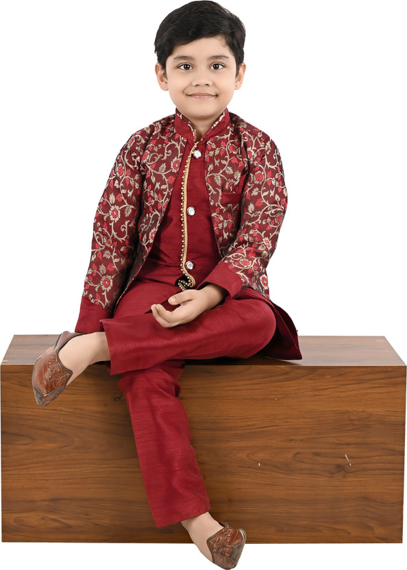 Smuktar garments Printed Sherwani