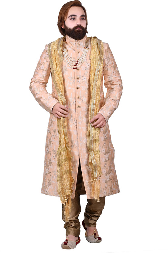 DIAMOND Sherwani For Men's Printed Sherwani