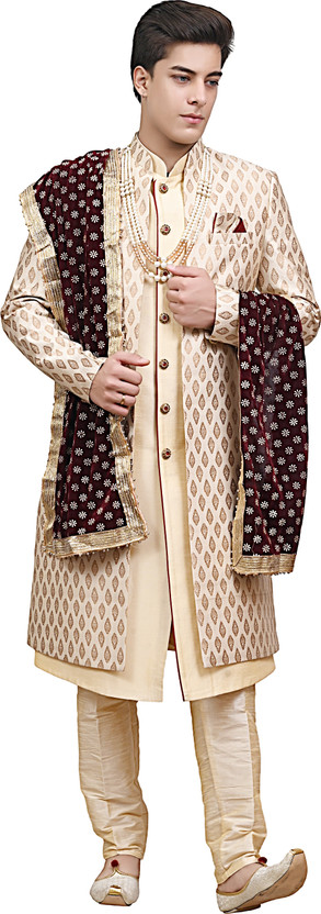 Diamond Style Embroidered Sherwani
