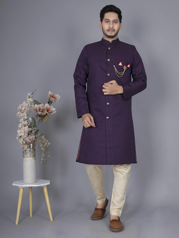 Brand Boy Solid Sherwani