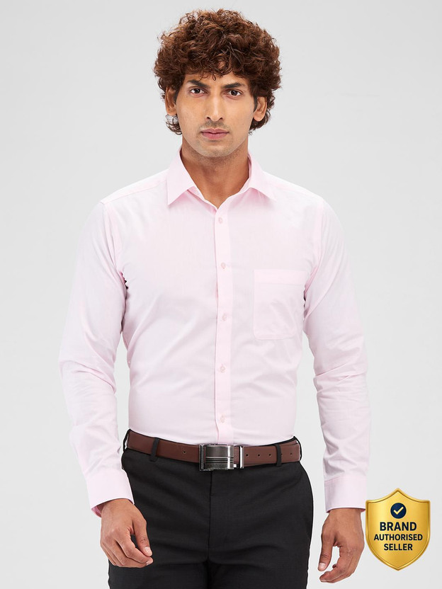 Raymond Raymond Men Solid Formal Red Shirt - Flipkart Deal