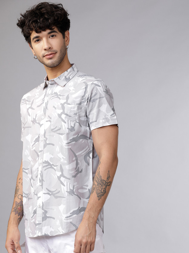 HIGHLANDER HIGHLANDER Men Printed Casual Multicolor Shirt - Flipkart Deal