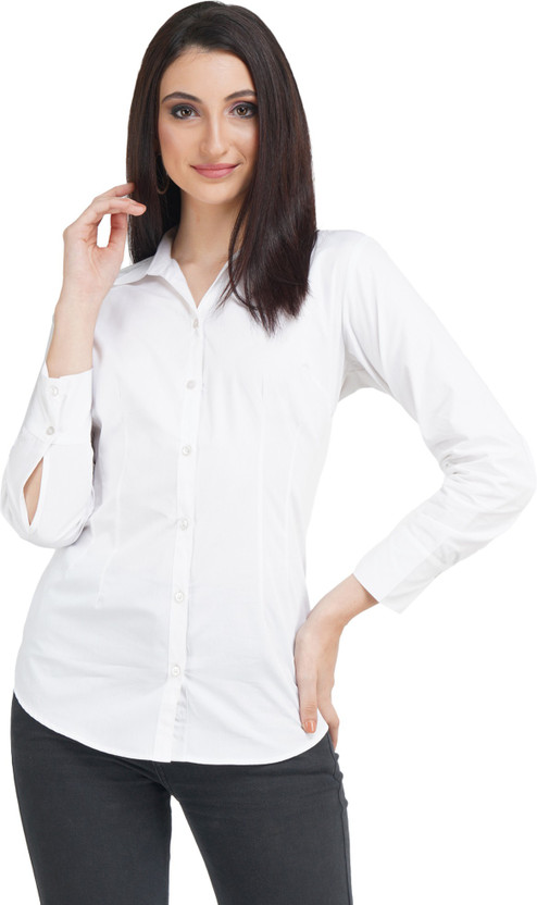 White shirt for girl online clearance