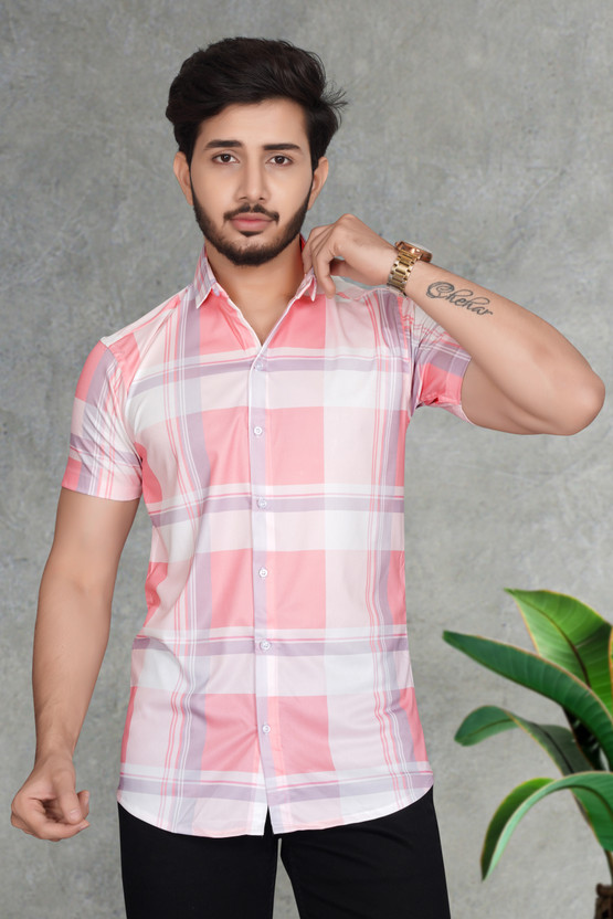 GLOBAL NOMAD Men Checkered Casual Multicolor Shirt