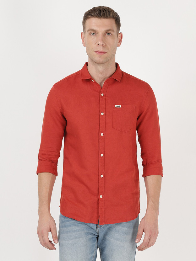Wrangler red shirt clearance