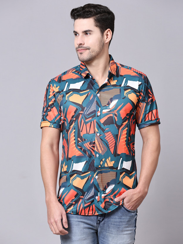 GLOBAL NOMAD Men Striped Casual Multicolor Shirt