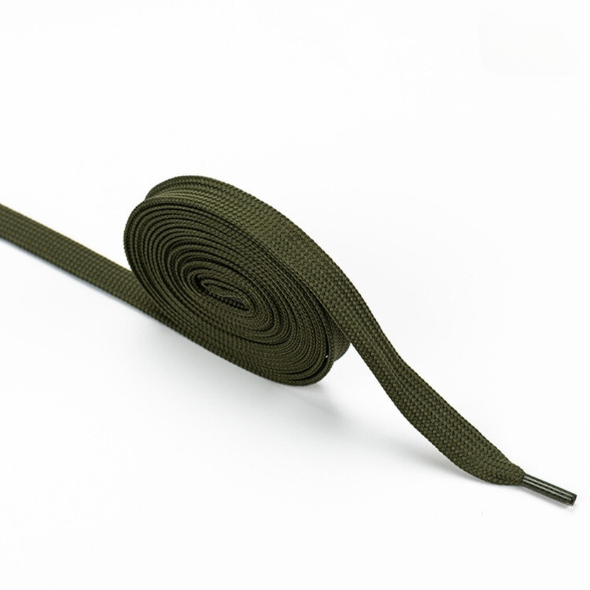 Athline Hollow Flat Shoelace (120 CM),For Sneakers,Boots,Formal,Casual,Athletics,Sports Shoe Lace(Dark Green Set of 1)