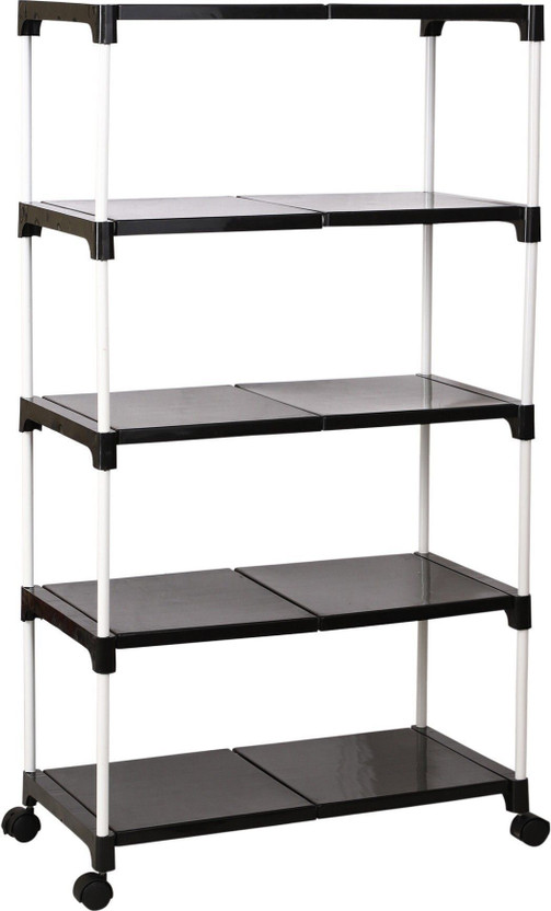 YMRR YMRR Plastic, Metal Collapsible Shoe Stand(Black, 5 Shelves, DIY(Do-It-Yourself)) - Flipkart Deal