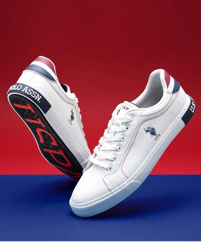 U.S. POLO ASSN. ROJAS 2.0 Sneakers For Men White , 8