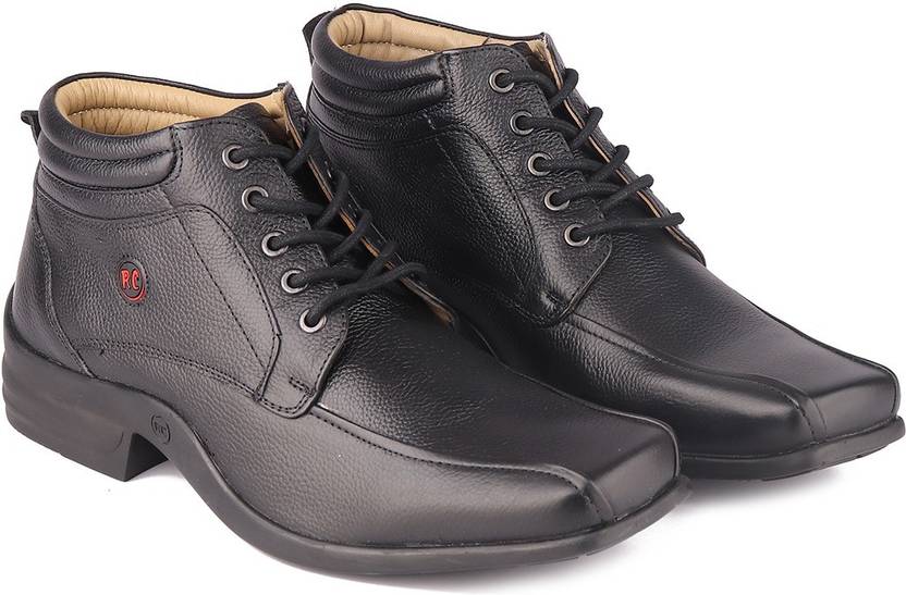 high neck red chief shoes