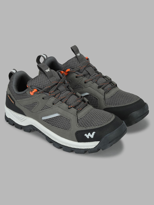 Wildcraft Sphere Hiking & Trekking Shoes For Men(Grey , 9)
