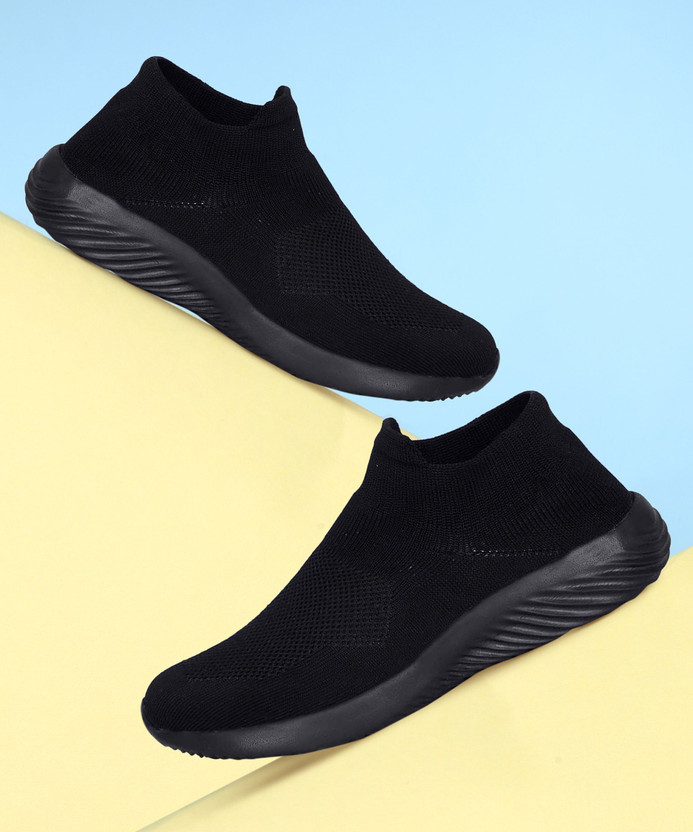 aadi Mesh |Lightweight|Comfort|Summer|Trendy|Walking|Outdoor|Daily Use For Men(Black , 9)