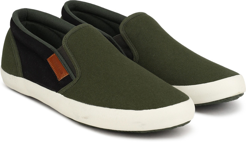 Woodland slip on sneakers Clearance