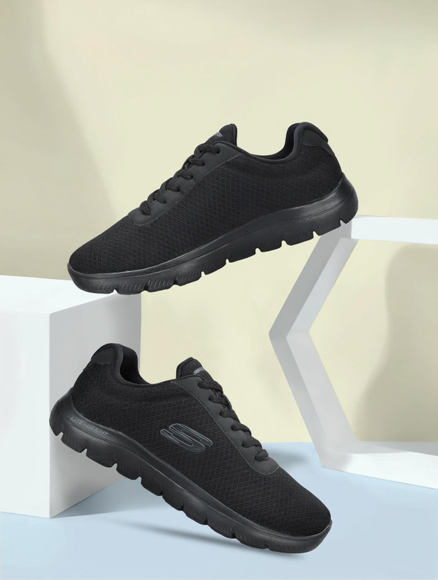 Skechers SUMMITS - FIELD DAY Sneakers For Men(Black , 9)