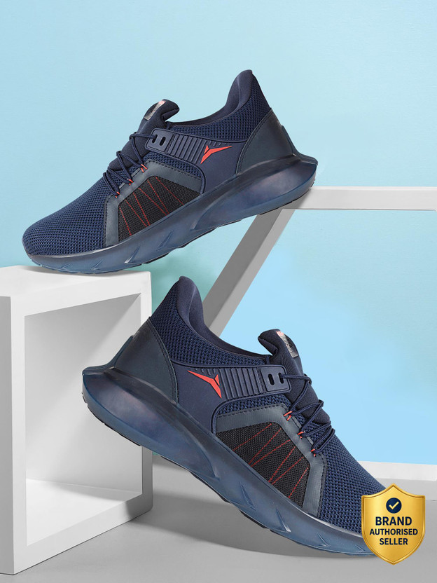 JQR KICK-2 Running Shoes For Men(Navy , 7)