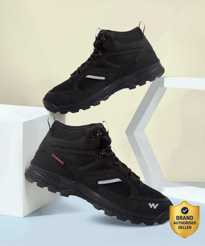 Wildcraft Sphere Boot Low Ankle Outdoors For Men(Black , 8)