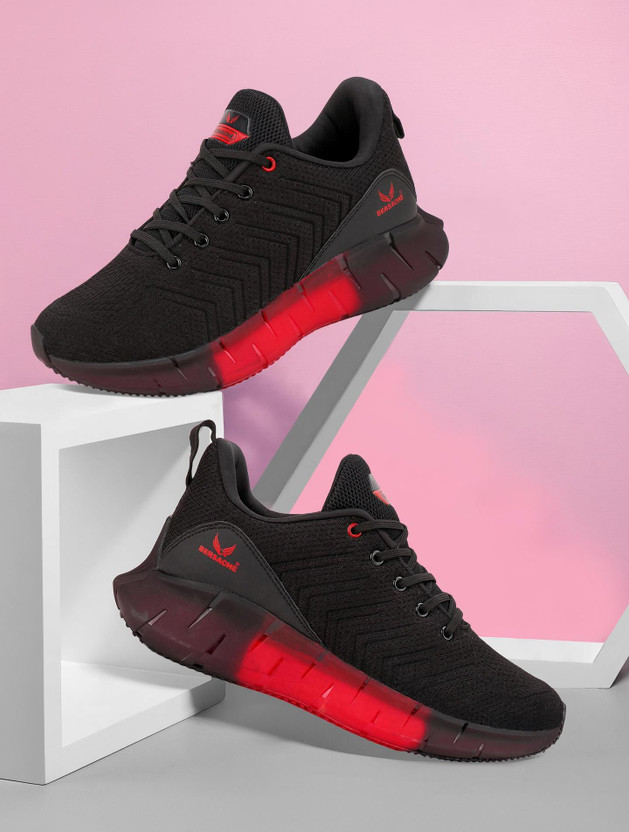 BERSACHE BERSACHE Premium Sports ,Gym, Trending, Stylish Running Shoes For Men(Black , 6) - Flipkart Deal