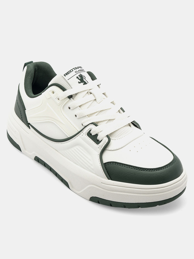 RED TAPE Men's Lifestyle Sneakers for Everyday Casual Wear Sneakers For Men(Green, White , 7)
