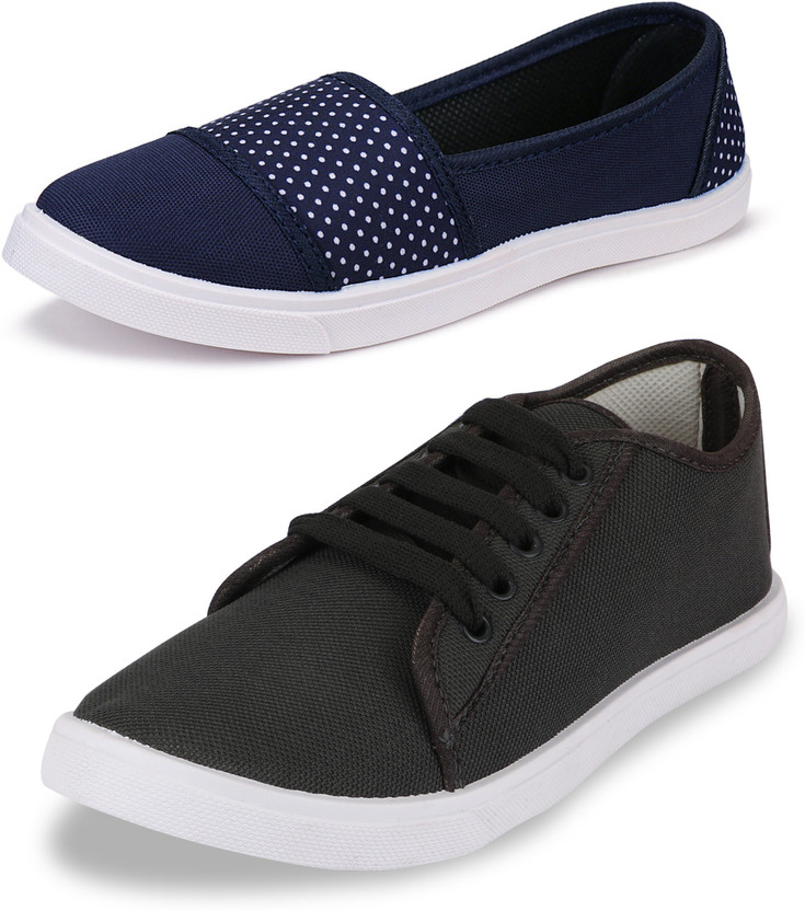 Ladies canvas shoes flipkart Clearance
