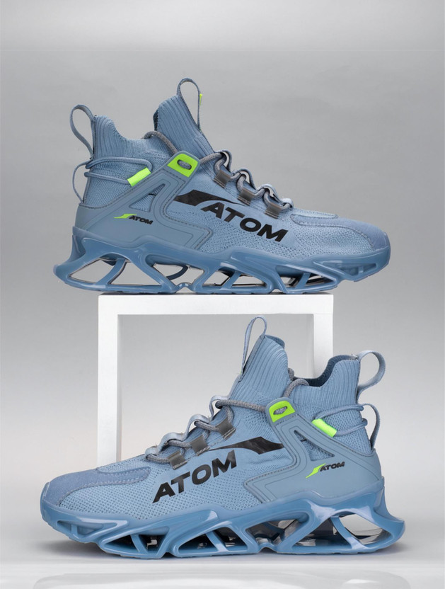 ATOM ATOM Hollow Man Sneakers For Men(Blue , 9) - Flipkart Deal