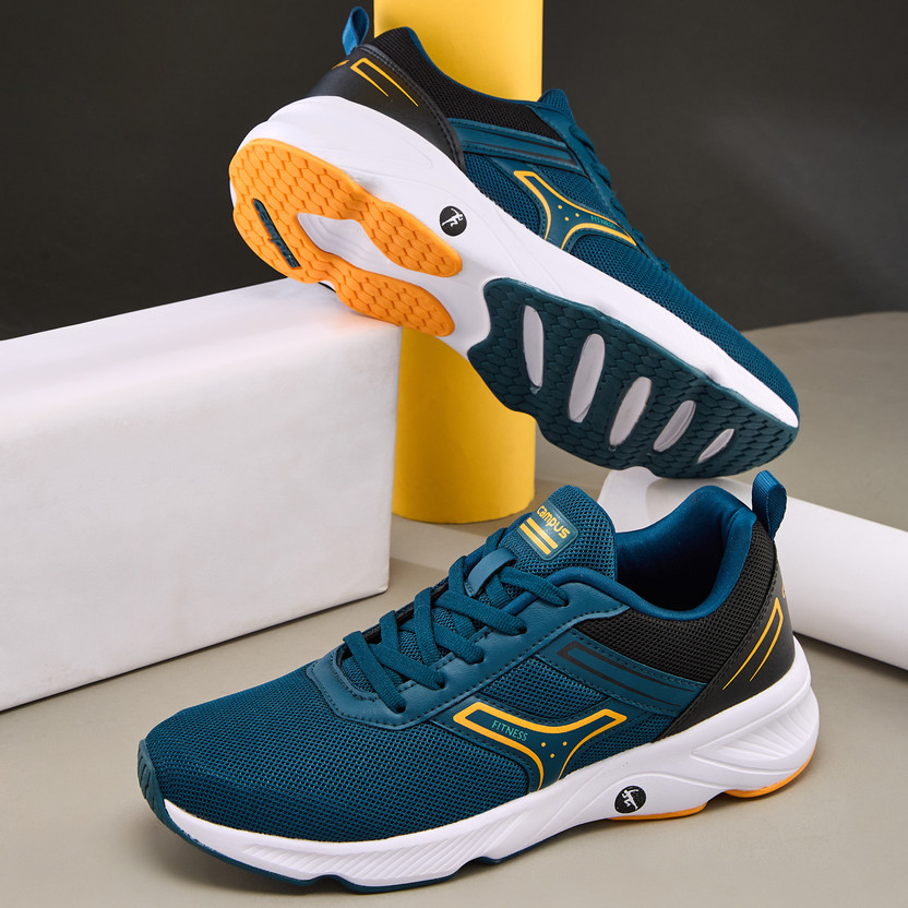 CAMPUS HURRICANE Running Shoes For Men(Blue , 7)