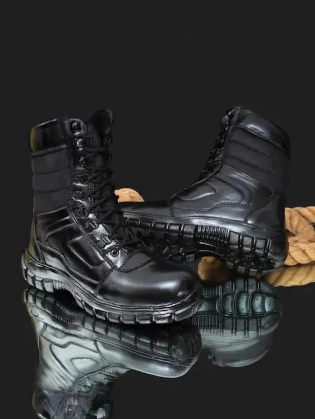 Red Red Eleven LEATHER COMBAT ARMY BOOT FOR MEN/ARMY SHOES/DMS SHOES Boots For Men(Black , 10) - Flipkart Deal