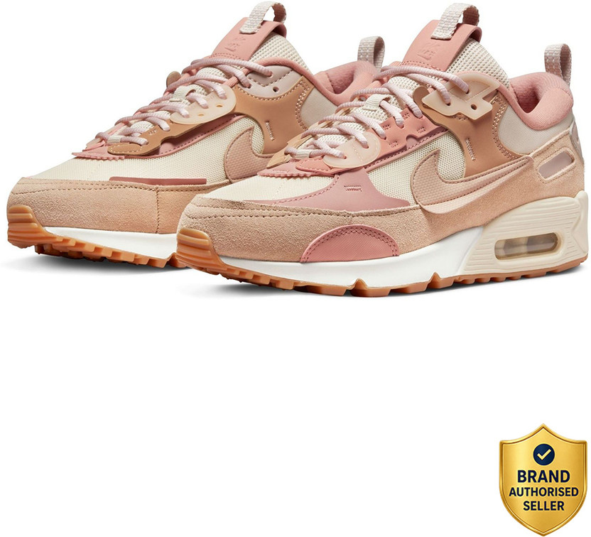 NIKE Air Max 90 Futura Running Shoes For Women(Pink , 6)