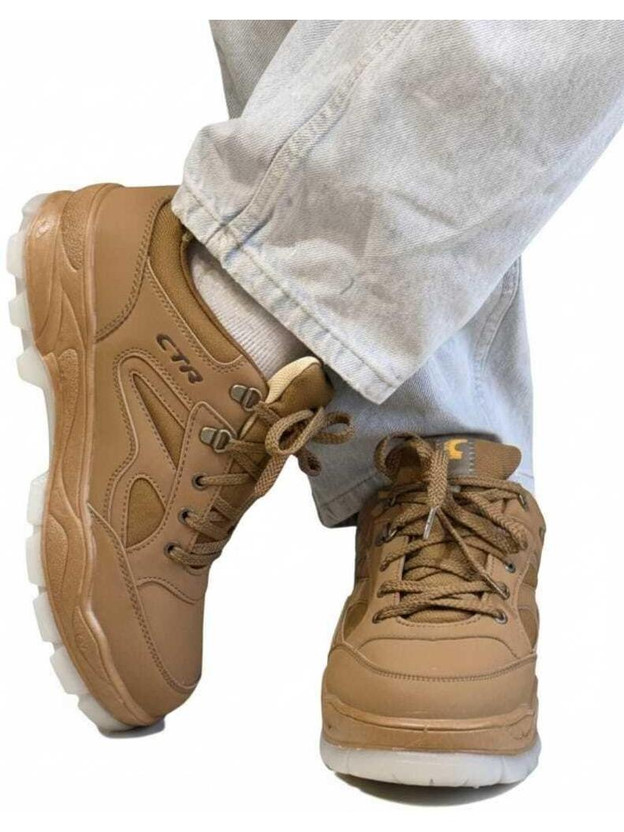 CTR CTR OD-1 Wood Hiking & Trekking Shoes For Men(Tan , 6) - Flipkart Deal