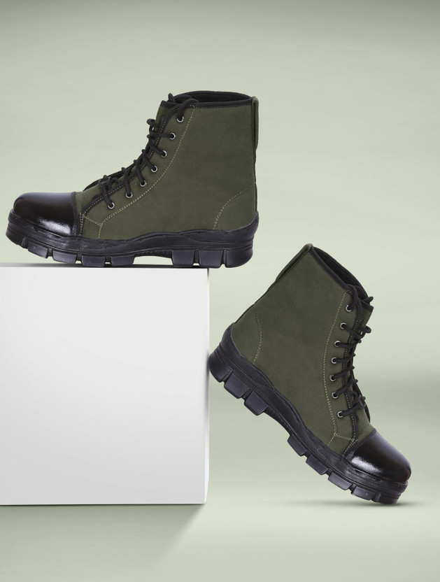 M SKY Boots For Men(Green , 9)