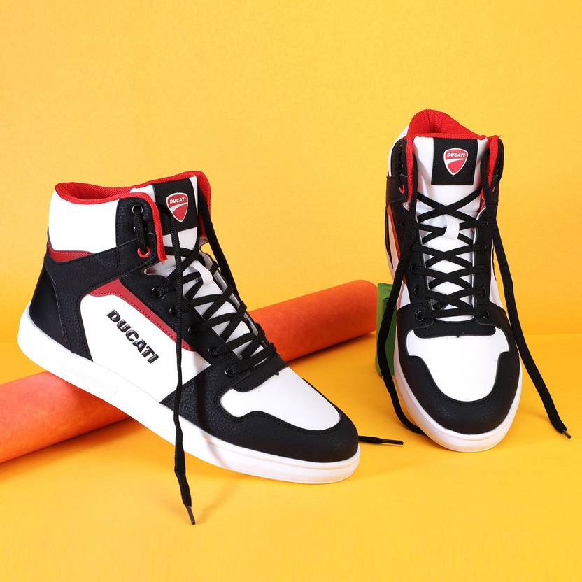 ducati mid top sneakers