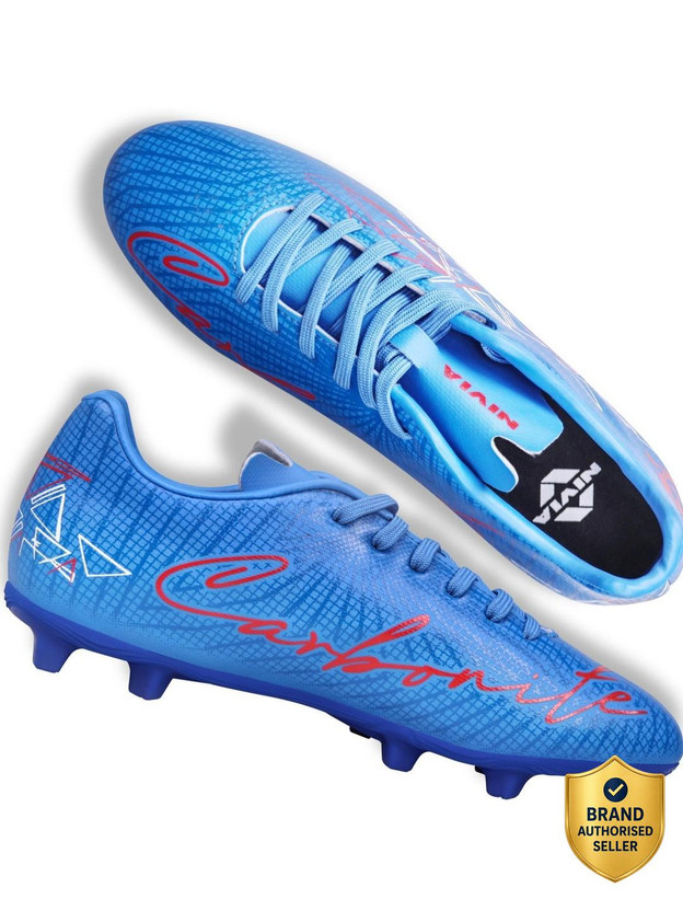 NIVIA Carbonite 7.0 Football Shoes For Men(Blue , 10)