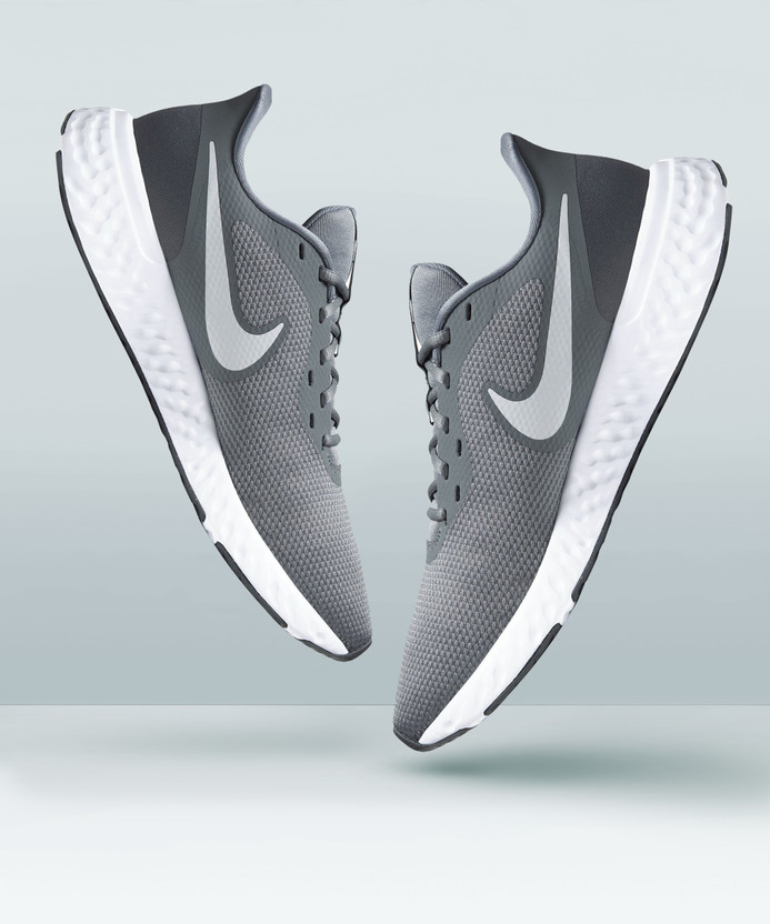 Nike revolution 5 men grey clearance
