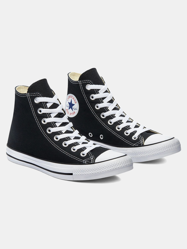 Converse Unisex Chuck Taylor All Star High Top Sneakers For Men(Black , 8)