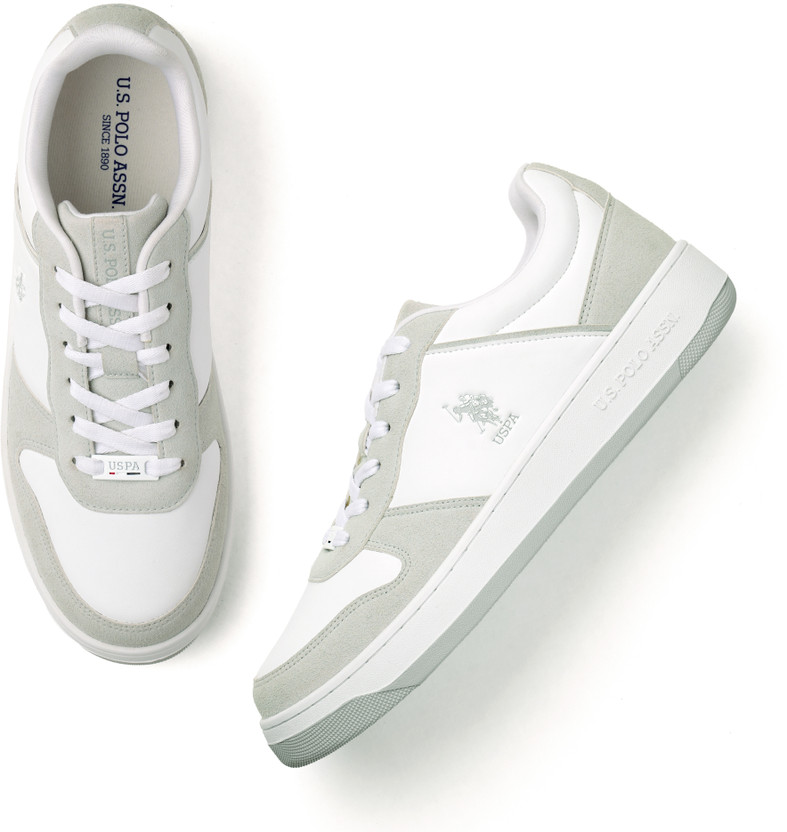 U.S. U.S. POLO ASSN. JOAN Sneakers For Men(White , 8) - Flipkart Deal