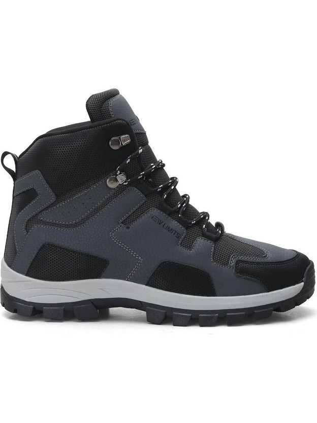 NEW NEW LIMITS Adventure Riding, Trekking & Hiking Hiking & Trekking Shoes For Men(Grey , 6) - Flipkart Deal